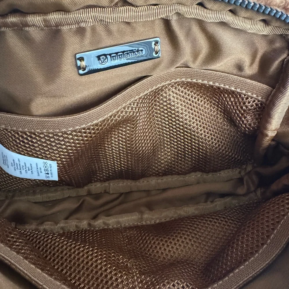 lululemon athletica Brown Sherpa Belt Bag